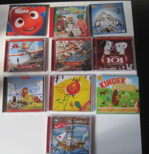 Sammlung kinder cds - kinder-cds, 10