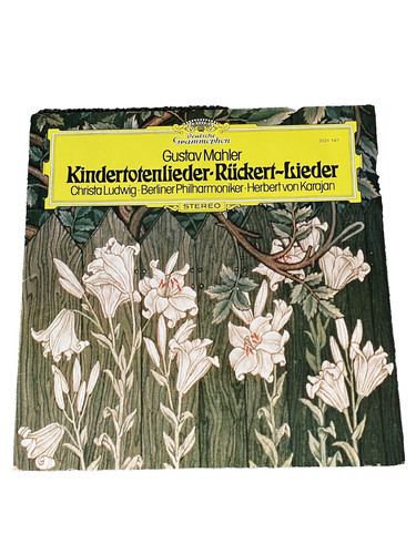 Mahler kindertotenlieder - mahler,