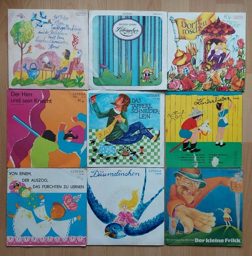 Single vinyl sammlung 9x - single,